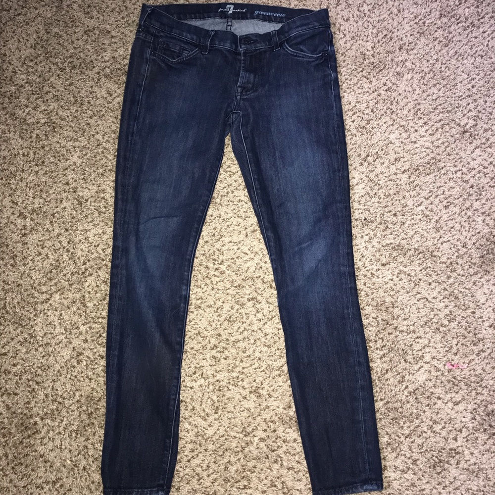 Pre loved 7 for all mankind jeans